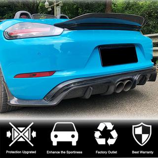 Spoileris V1 (Boxster, oglekļa šķiedra) foto 2