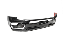 Toyota Land Cruiser 300 2021– Priekšējā bampera lūpa VXR Melna krāsa foto 6