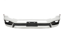 Toyota Land Cruiser 300 2021– Priekšējā bampera lūpa VXR Melna krāsa foto 4