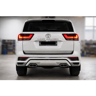 Aizmugurējā bufera difuzors VXR Toyota Land Cruiser 300 2021– foto 1