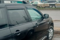 Mitsubishi Outlander 2001–2006 Logu vēja deflektori (4 gab., HIC) foto 7