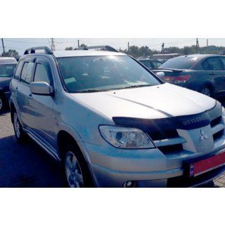Logu vēja deflektori (4 gab., HIC) Mitsubishi Outlander 2001–2006 foto 1