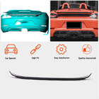 Porsche Boxster/Cayman 982 (718) 2016– Spoileris V2 (Boxster, oglekļa šķiedra) foto 2