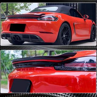 Spoileris V2 (Boxster, oglekļa šķiedra) foto 4