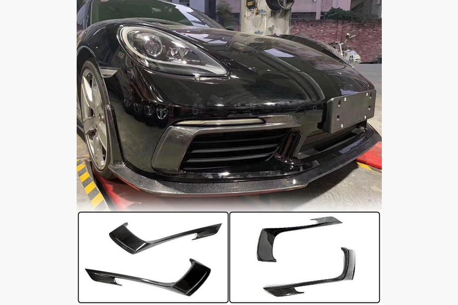 Porsche Boxster/Cayman 982 (718) 2016– Oglekļa šķiedras miglas lukturu uzlikas (2016-2019) Image