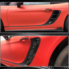 Porsche Boxster/Cayman 982 (718) 2016– Priekšējo spārnu uzlikas (karbons) foto 5