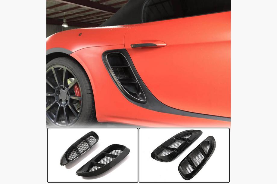 Porsche Boxster/Cayman 982 (718) 2016– Priekšējo spārnu uzlikas (karbons) Image