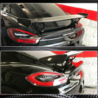 Porsche Boxster/Cayman 982 (718) 2016– Spoileris (GT4 Coupe, oglekļa šķiedra) foto 4