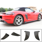 Porsche Boxster/Cayman 982 (718) 2016– Aizmugurējo spārnu uzlikas (2016-2019, karbons) foto 1