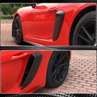 Porsche Boxster/Cayman 982 (718) 2016– Aizmugurējo spārnu uzlikas (2016-2019, karbons) foto 4