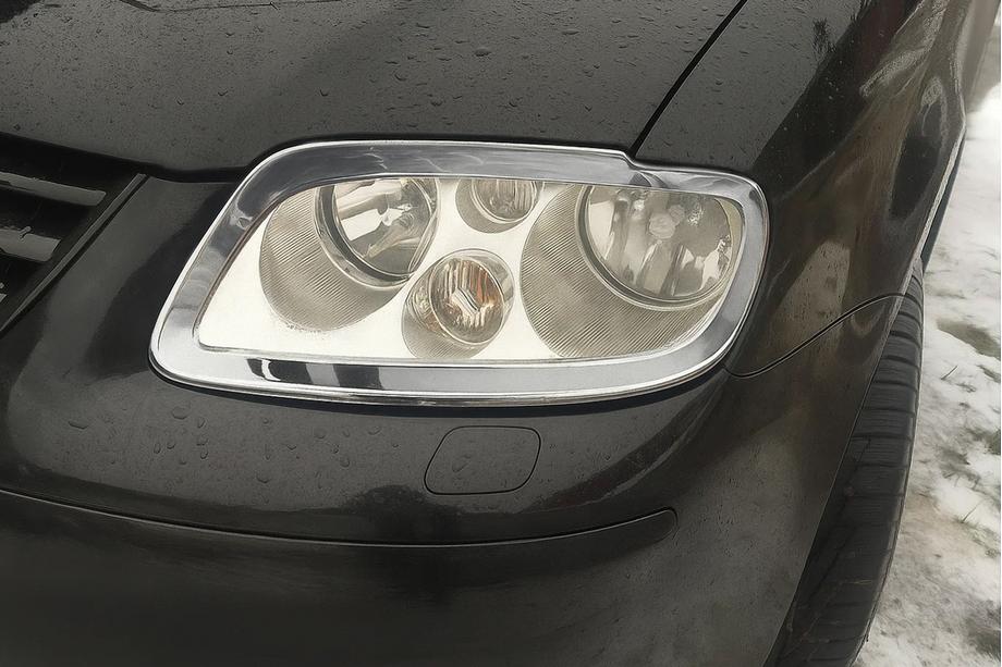 Volkswagen Caddy 2004–2010 Priekšējo lukturu uzlikas (2 gab., nerūsējošais tērauds) Image