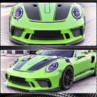 Porsche 911 (991) 2011–2019 Priekšējā bampera uzlikas V2 (GT3 (RS) 2017-2019, karbons) foto 4