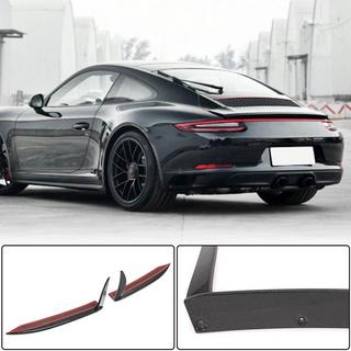 Aizmugurējā bampera uzlikas, oglekļa šķiedra (Carrera 4 GTS 2017-2018) foto 1