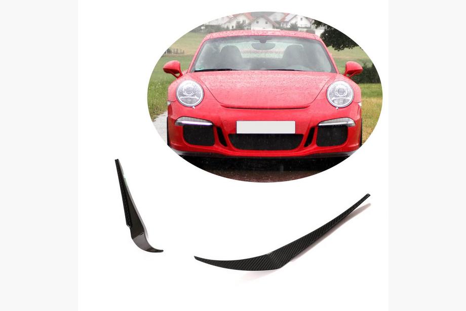 Porsche 911 (991) 2011–2019 Priekšējā bampera uzlikas V1 (GT3 (RS) 2014-2015, oglekļa šķiedra) Image