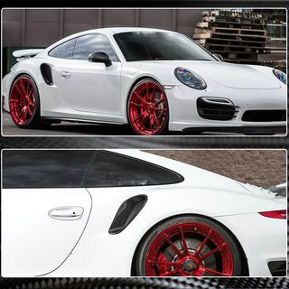 Aizmugurējo spārnu uzlikas (Turbo S 2014-2016, oglekļa šķiedra) Porsche 911 (991) 2011–2019 foto 4