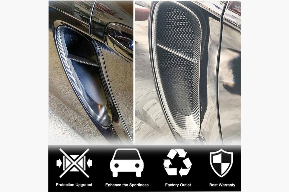 Porsche Boxster/Cayman 981 2013–2016 Aizmugurējo spārnu uzlikas no oglekļa šķiedras (Boxster) Foto 2