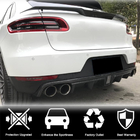 Porsche Macan 2014–2024 Aizmugurējā bampera difuzors V2 (2014-2021, oglekļa šķiedra) foto 3