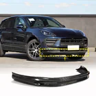 Porsche Macan 2014–2024 Priekšējā bampera lūpas uzlika (2022+, Oglekļa šķiedra) foto 1