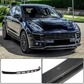 Priekšējā bufera lūpas uzlika Lip V2 (2014-2018, Karbons) foto 1