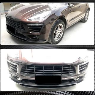 Priekšējā bufera lūpas uzlika Lip V2 (2014-2018, Karbons) Porsche Macan 2014–2024 foto 3