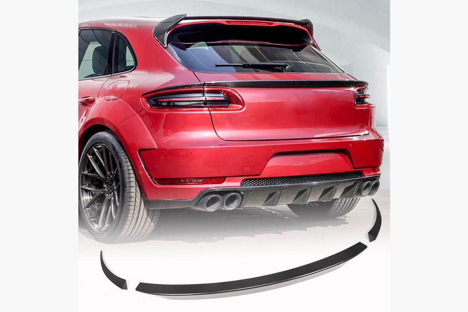 Porsche Macan 2014–2024 Apakšējais spoilers (2014-2018, Plastmasa) Foto 2