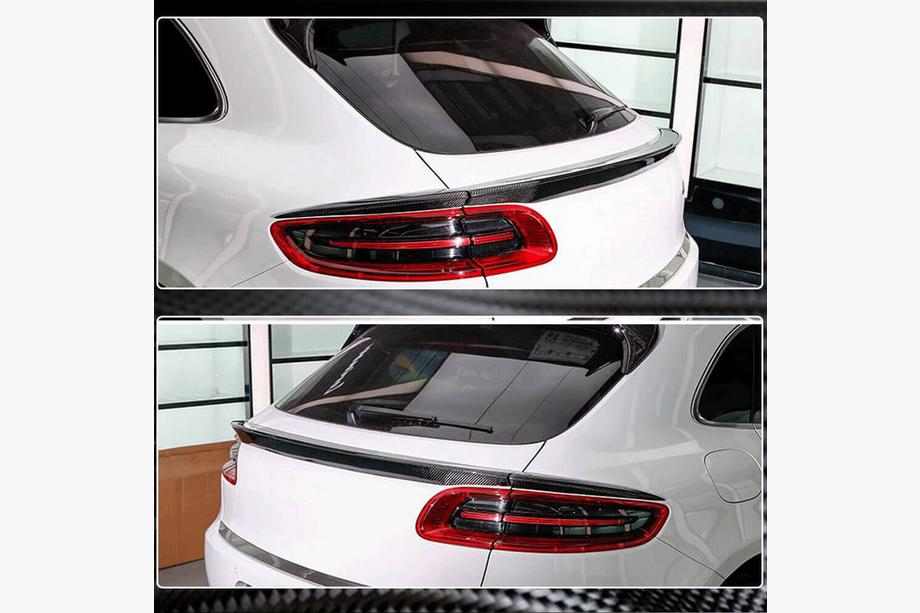 Porsche Macan 2014–2024 Apakšējais spoilers (2014-2018, Plastmasa) Foto 5