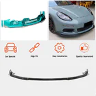 Porsche Panamera 2009–2016 Priekšējā bampera lūpa (Base 2013-2016, oglekļa šķiedra) foto 2