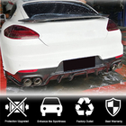 Porsche Panamera 2009–2016 Aizmugurējā bampera difuzors (2013-2016, karbons) foto 2