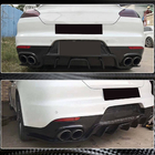 Porsche Panamera 2009–2016 Aizmugurējā bampera difuzors (2013-2016, karbons) foto 3