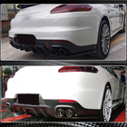 Porsche Panamera 2009–2016 Aizmugurējā bampera difuzors (2013-2016, karbons) foto 4