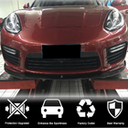 Porsche Panamera 2009–2016 Oglekļa šķiedras priekšējā bampera lūpa Lip V1 (Turbo/Turbo S/GTS) foto 2