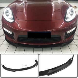 Oglekļa šķiedras priekšējā bampera lūpa Lip V1 (Turbo/Turbo S/GTS) Porsche Panamera 2009–2016 foto 1