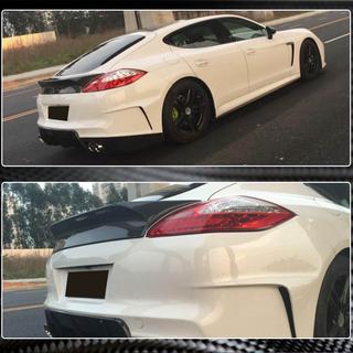 Spoileris (2009-2013, karbons) Porsche Panamera 2009–2016 foto 3
