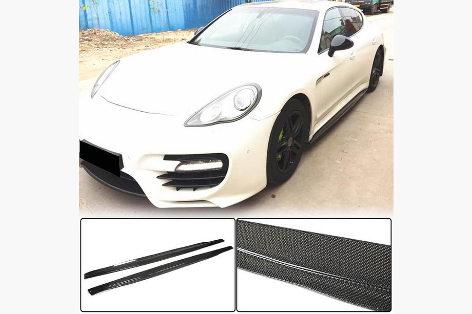 Porsche Panamera 2009–2016 Sānu sliekšņi V1 (2009-2013, Karbon) Image