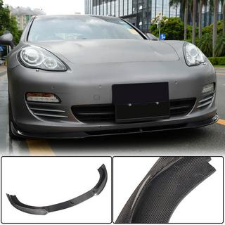 Priekšējā bampera lūpa Lip (Base 2009-2013, oglekļa šķiedra) Porsche Panamera 2009–2016 foto 1