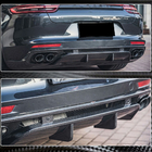 Porsche Panamera 2016–2023 Aizmugurējā bufera difuzors (2016-2020, Oglekļa šķiedra) foto 4