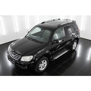 Sānu sliekšņi Line tipa (2 gab., alumīnija profils) Chery Tiggo 1 2005–2016 foto 1