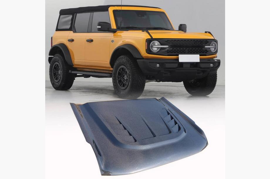 Ford Bronco 2021– Motora pārsegs (oglekļa šķiedra) Image