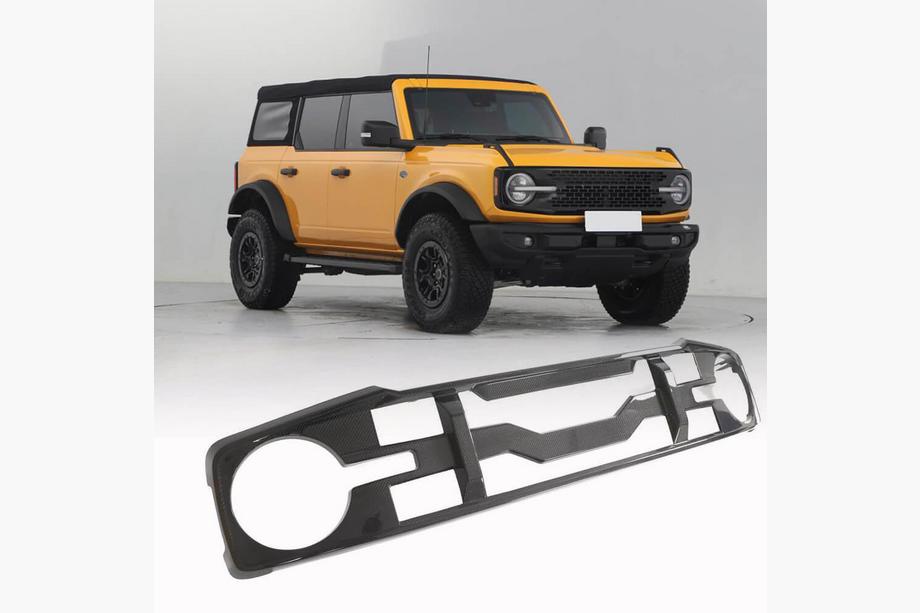 Ford Bronco 2021– Radiatora reste V1 (Karbon) Image