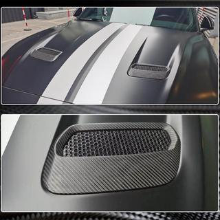 Motora pārsega uzlikas (2018-2023, oglekļa šķiedra) Ford Mustang 2015–2023 foto 4