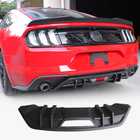 Ford Mustang 2015–2023 Aizmugurējā bufera difuzors (2018-2023, plastmasa) foto 1