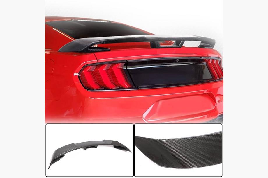 Ford Mustang 2015–2023 Spoileris V2 (oglekļa šķiedra) Image