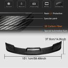 Ford Mustang 2015–2023 Spoileris V3 (karbons) foto 6