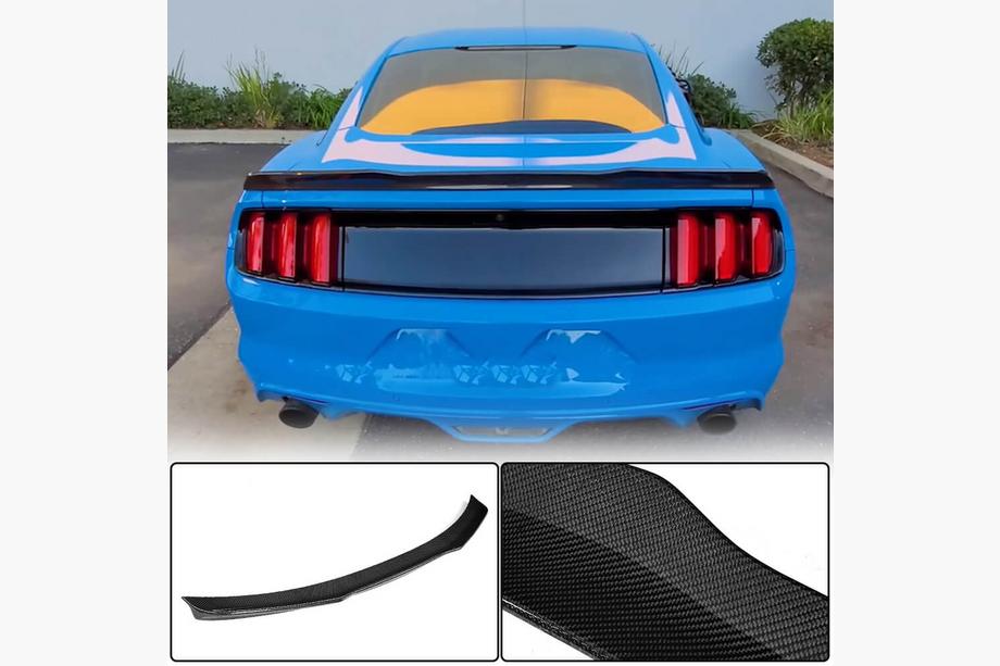 Ford Mustang 2015–2023 Spoileris V4 (Karbons) Image