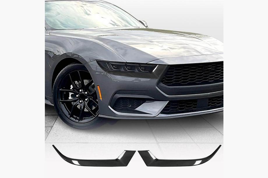Ford Mustang 2024– Miglas lukturu uzlikas (oglekļa šķiedra) Image