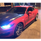 Ford Mustang 2015–2023 Sānu sliekšņi V2 (Karbon) foto 2