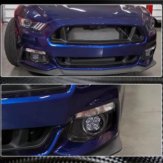 Miglas lukturu uzlikas V2 (2015-2017, Karbons) Ford Mustang 2015–2023 foto 3