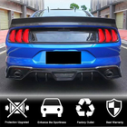 Ford Mustang 2015–2023 Aizmugurējā bampera difuzors V2 (2015-2017, Oglekļa šķiedra) foto 2