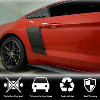 Aizmugurējo spārnu uzlikas (2015-2017, karbons) Ford Mustang 2015–2023 foto 3