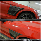 Ford Mustang 2015–2023 Priekšējo spārnu uzlikas (karbons) foto 4